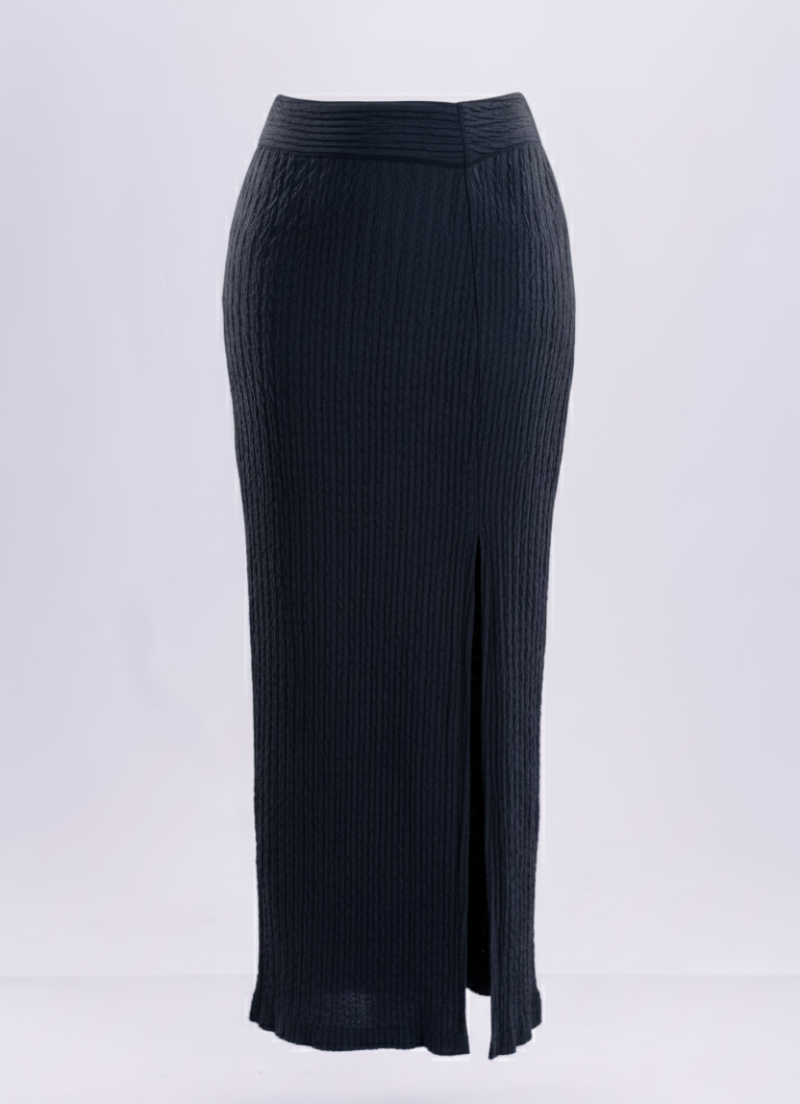 Knitted Midi Skirt - Image 5