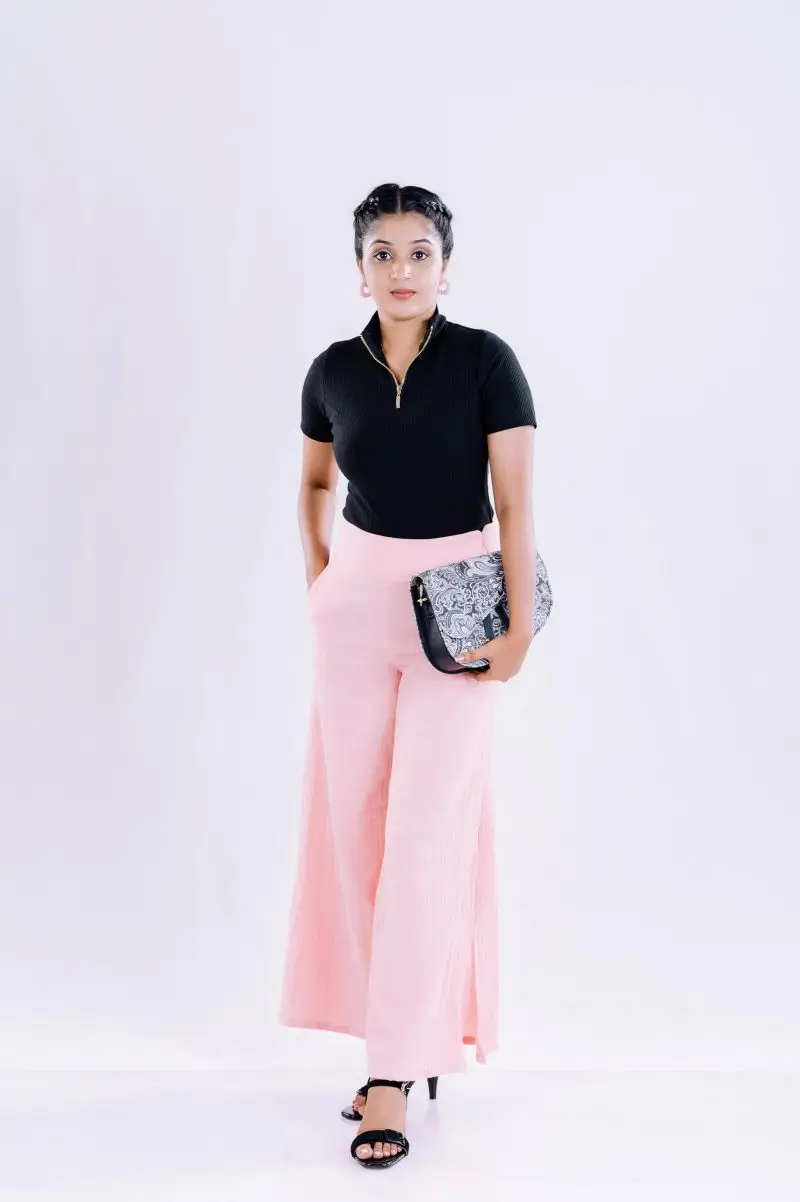 Zipper Front Ribbed Top - Image 4