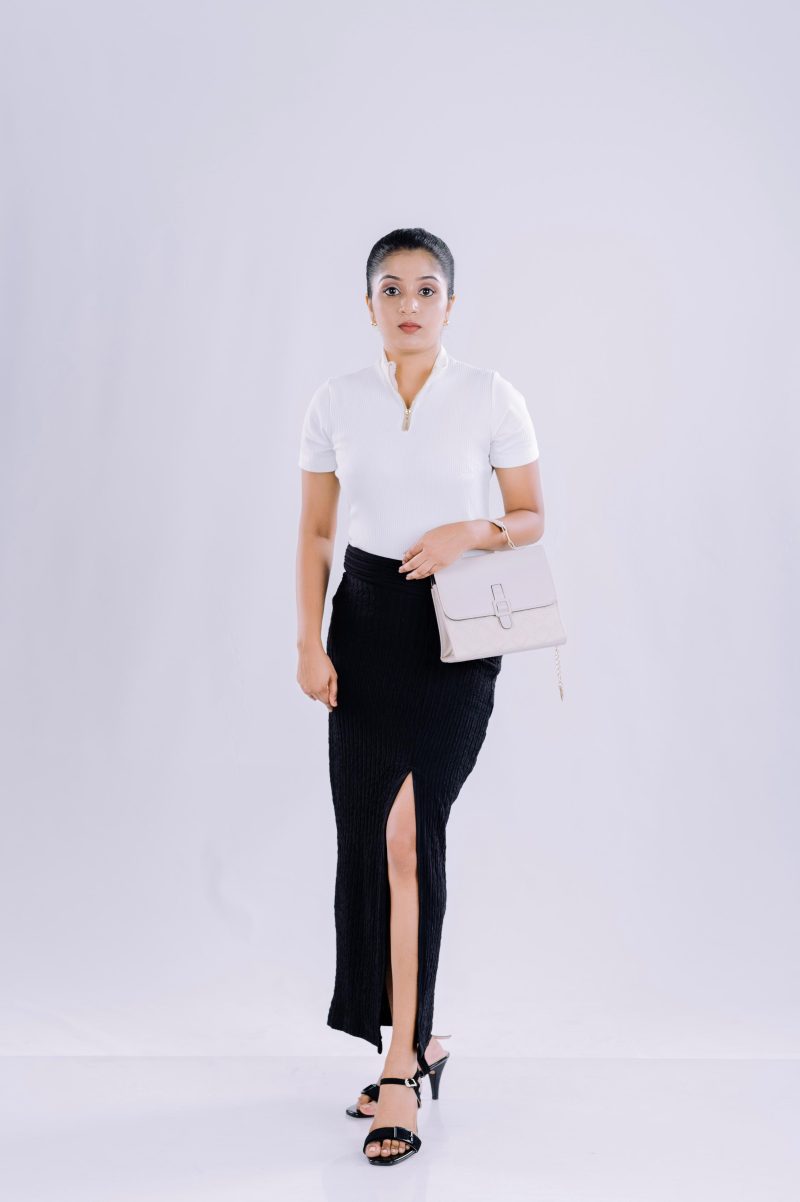 Zipper Front Ribbed Top - Image 6