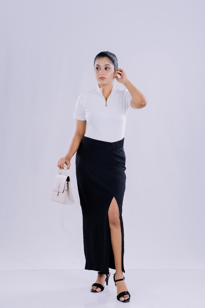 Knitted Midi Skirt