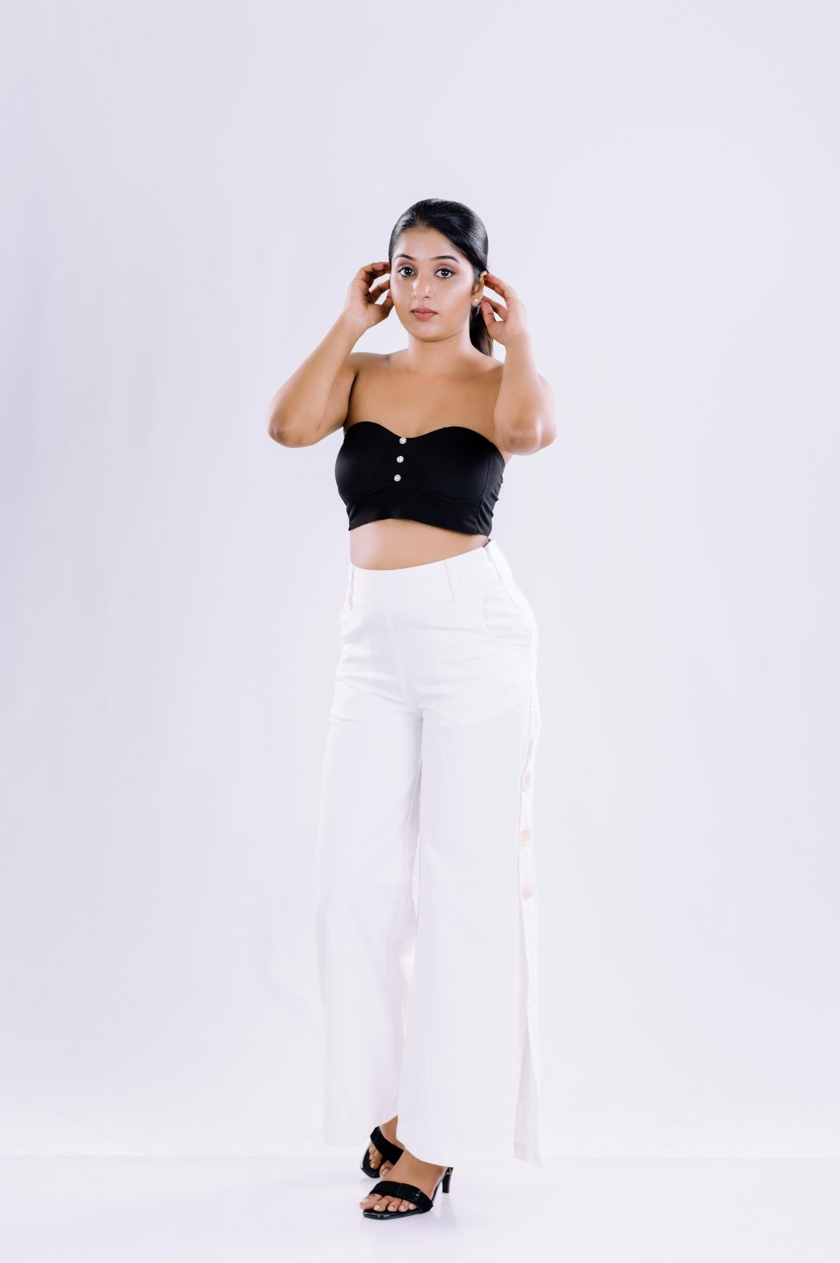 High Waist Wide Leg Pant