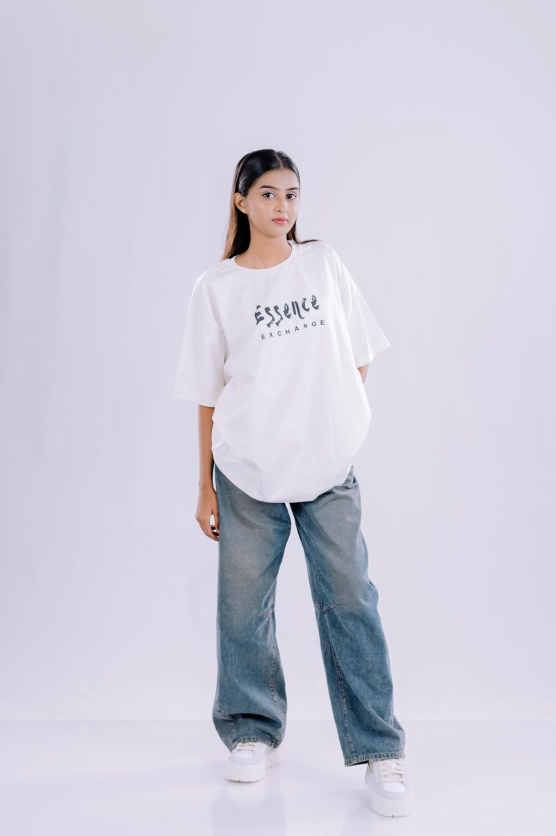 Oversized “Essence Exchange” T-Shirt