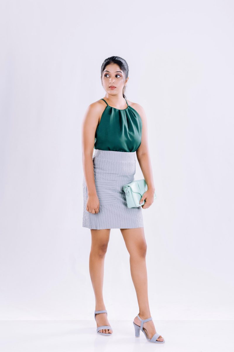 High Waisted Mini Skirt - Image 3
