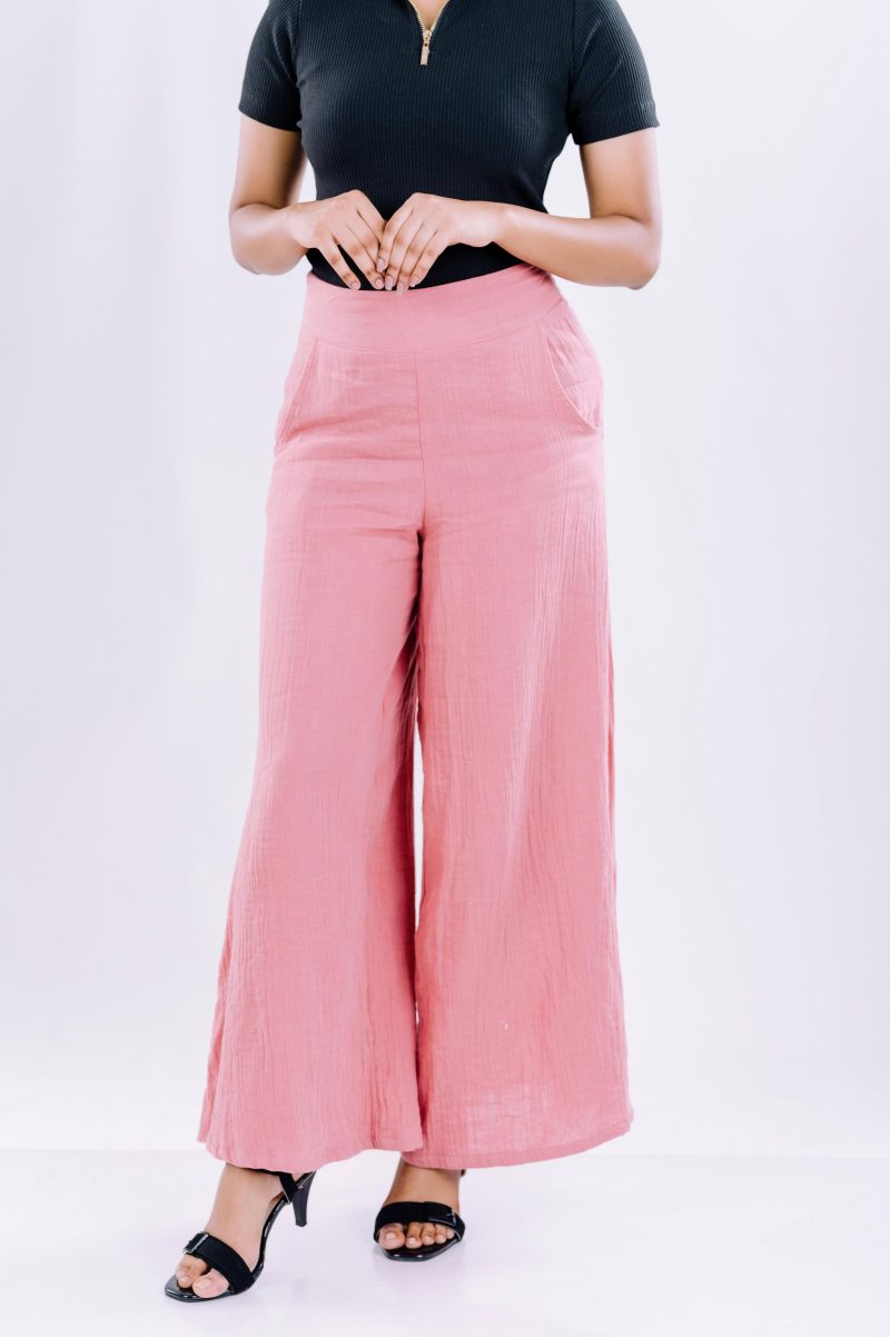 Wide leg side open pant - Image 3